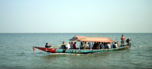 Boat ride on Chilika Lake near Satapada