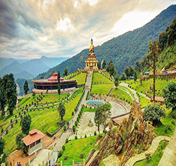 Buddhist Temple with North East India Tour
