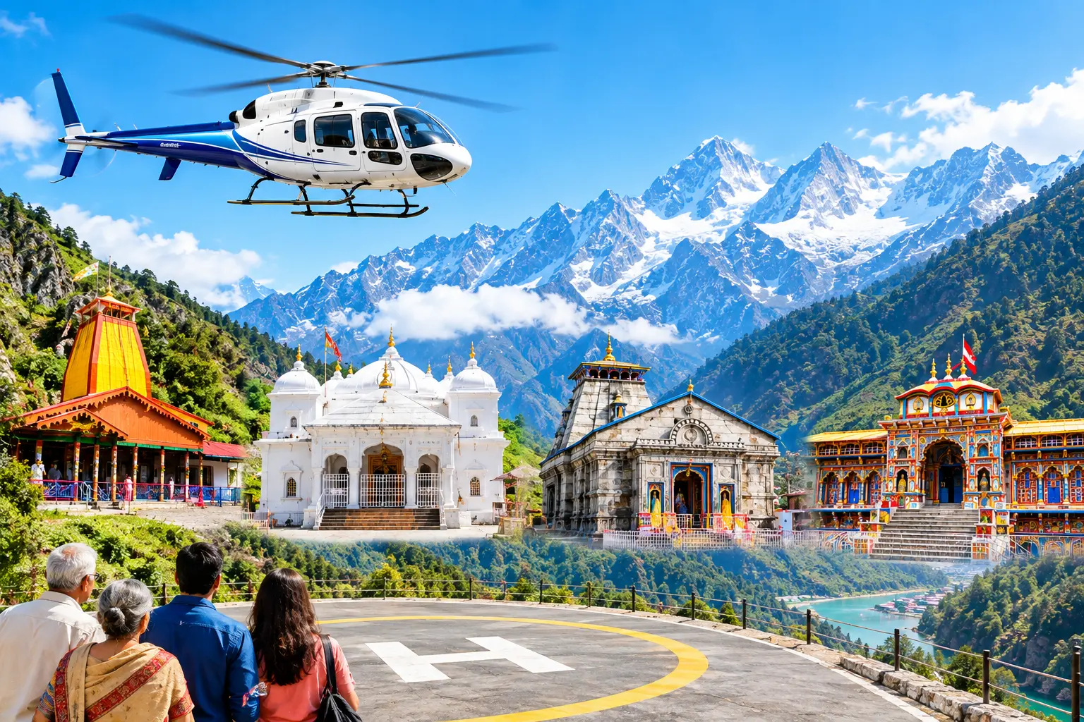 Chardham Yatra by Helicopter Cost
