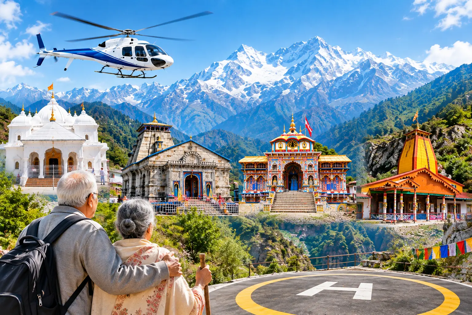 Chardham Yatra by Helicopter for Senior Citizens
