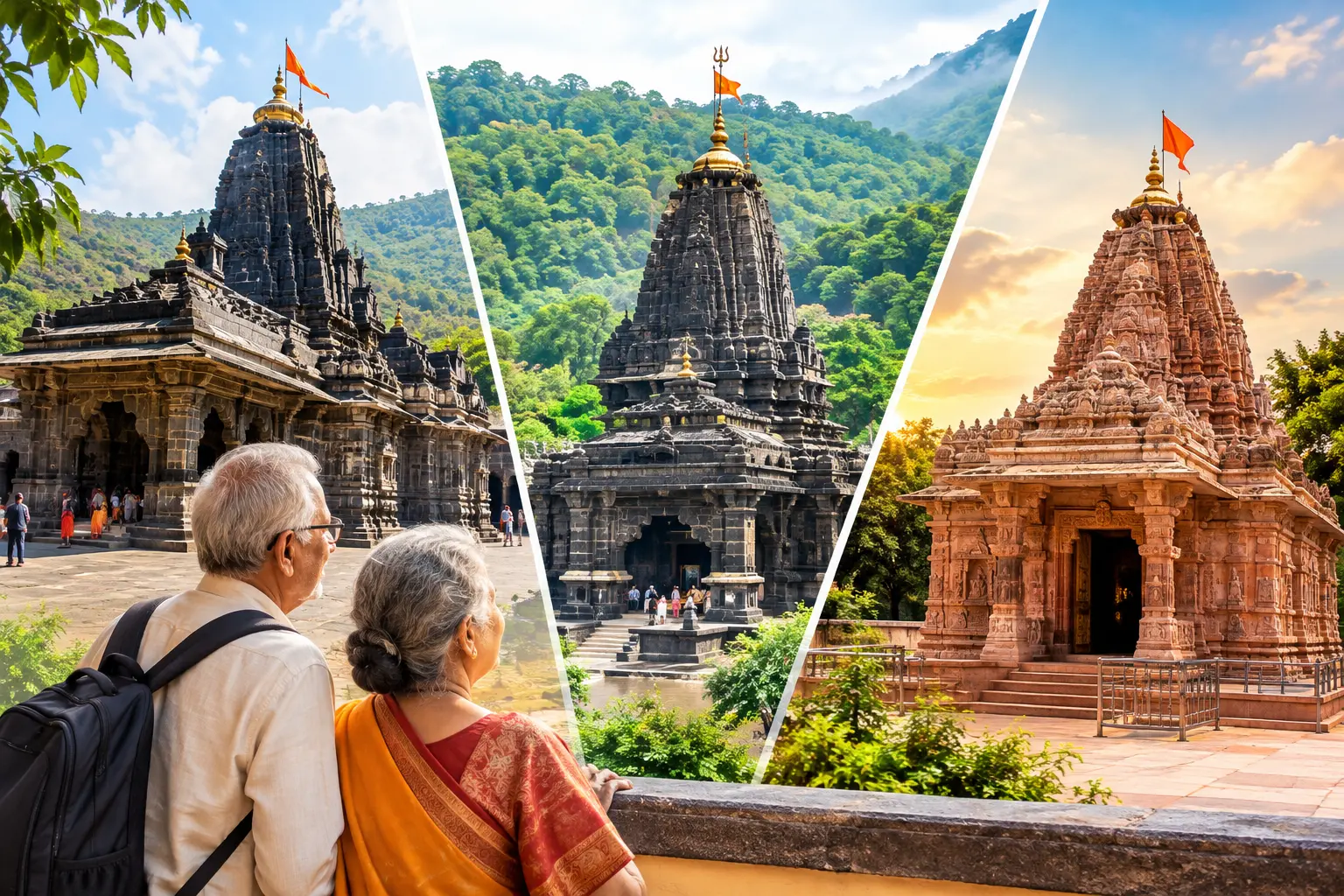 Maharashtra 3 Jyotirlinga Tour Package for Senior Citizens